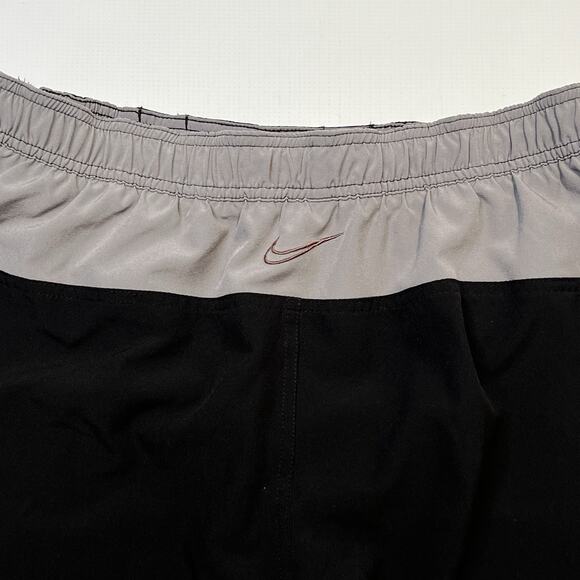 Nike Black Gray Contend Repel Swim Shorts Trunks $52 NESS9427-001 Mens Large - Picture 9 of 13